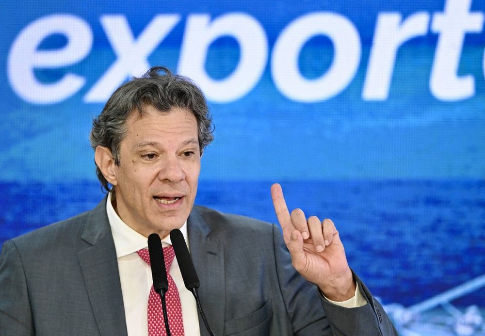 El ministro de Finanzas de Brasil, Fernando Haddad.