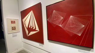 Exposición de arte generativo en la Casa Victoria Ocampo, de Buenos Aires.&nbsp;