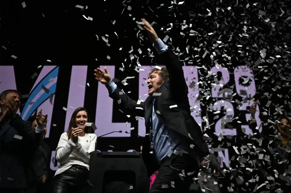 Milei en el cierre de campaña de las PASO