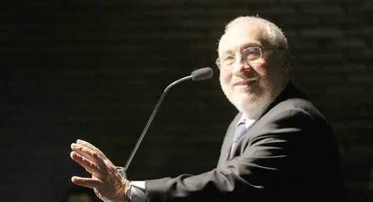 Joseph Stiglitz en Montevideo.