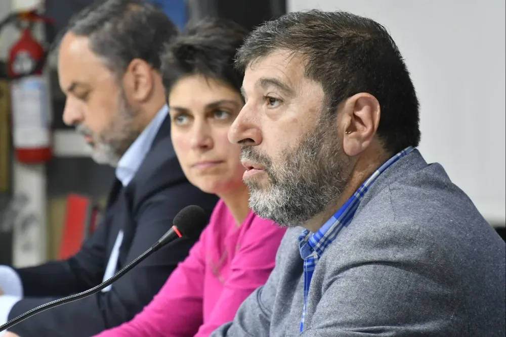 Fernando Pereira en la conferencia de prensa de este martes