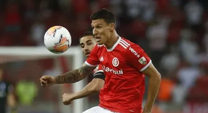 Damián Musto cuando defendía a Internacional de Porto Alegre