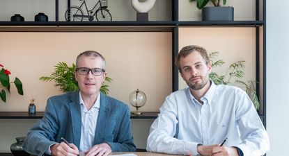 Anibal González de Santander y Juan Manuel Rodríguez de OrderEAT.