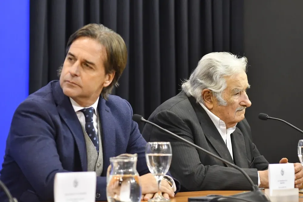Luis Lacalle y José Mujica