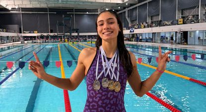 Angelina Solari, nadadora uruguaya