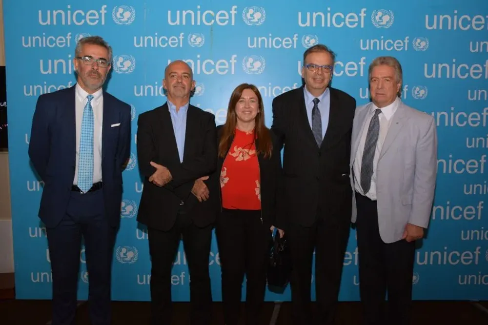 Gustavo De Armas, Álvaro Arroyo, Sandra Rapetti, Paolo Mefalopulos y Jorge Tomassi