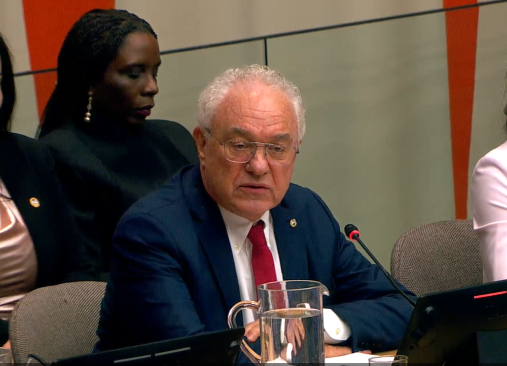 Mario Lubetkin, canciller de la República