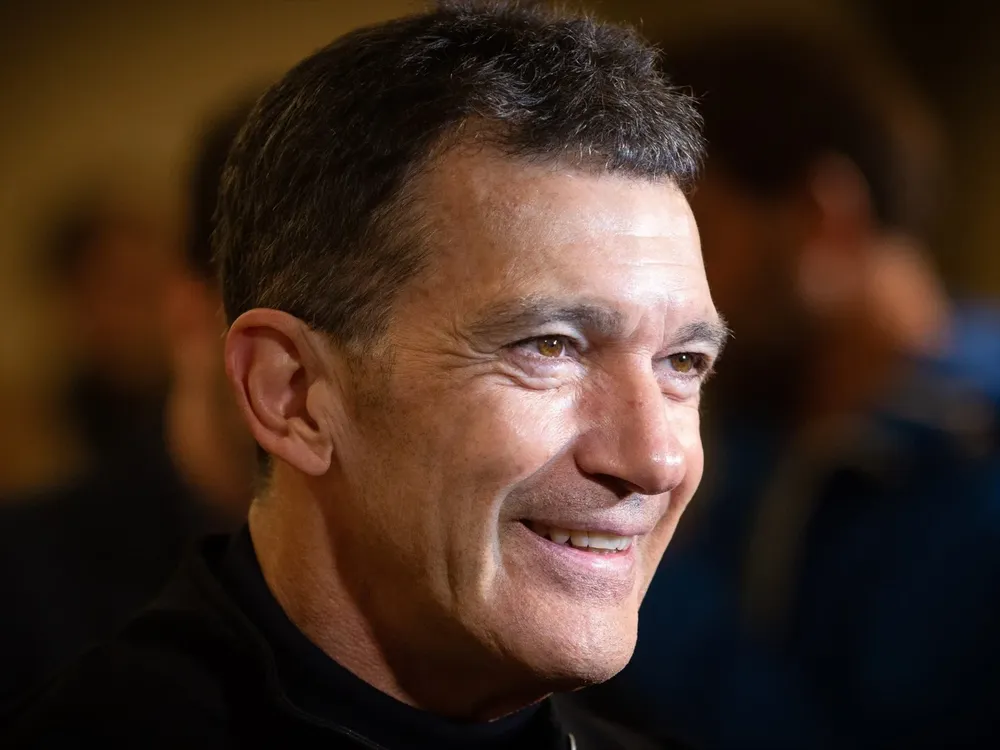 Antonio Banderas durante el estreno de A Chorus Line en Teatro Tívoli de Barcelona