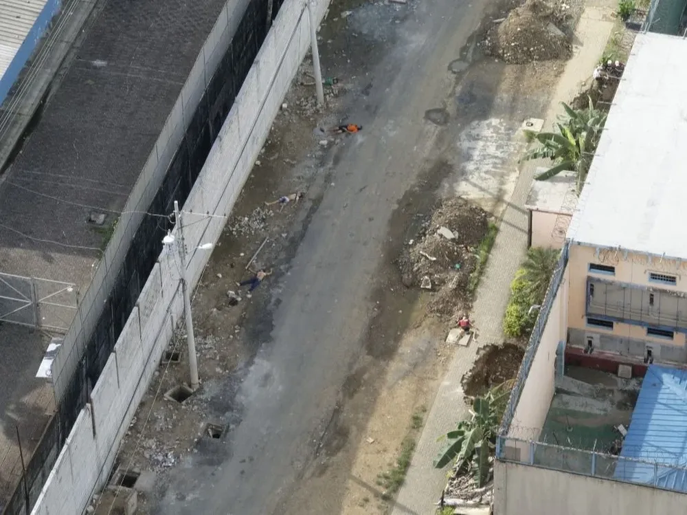Interior de la cárcel Penitenciaría del Litoral de Guayaquil