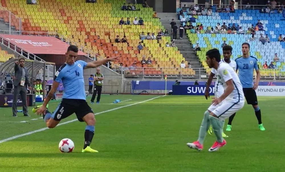 Pumita Rodríguez con la selección juvenil