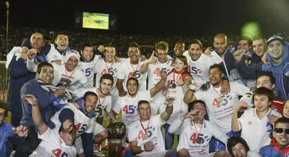 Nacional campeón Uruguayo de la temporada 2014/15