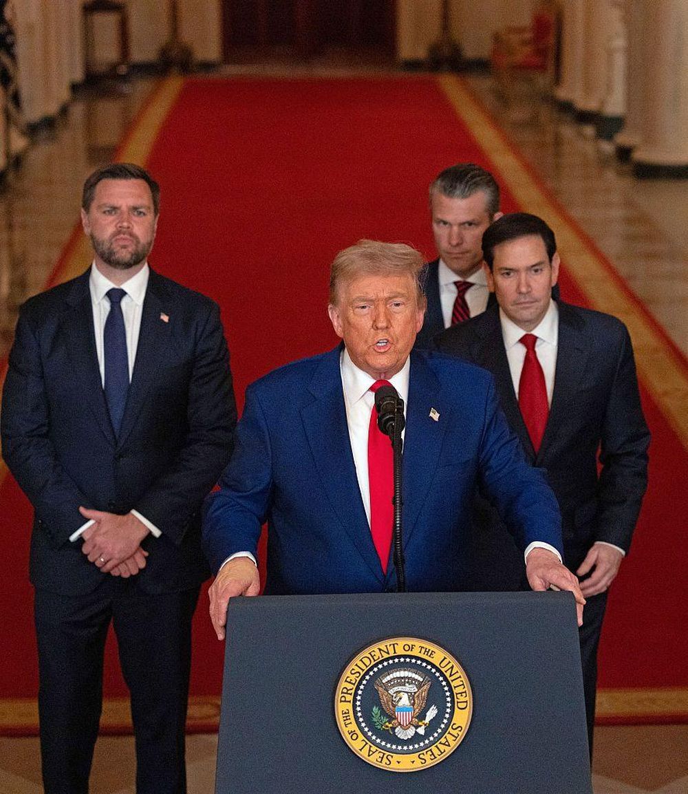 Trump calificó como un "éxito" los ataques contra Irán, los cuales ocurrieron antes del plazo de dos semanas que se dio para estudiar si los autorizaba.