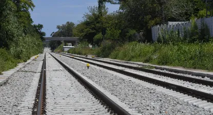 Vía de ferrocarril. (Archivo)