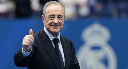 Florentino Pérez, presidente y candidato en el Real Madrid.