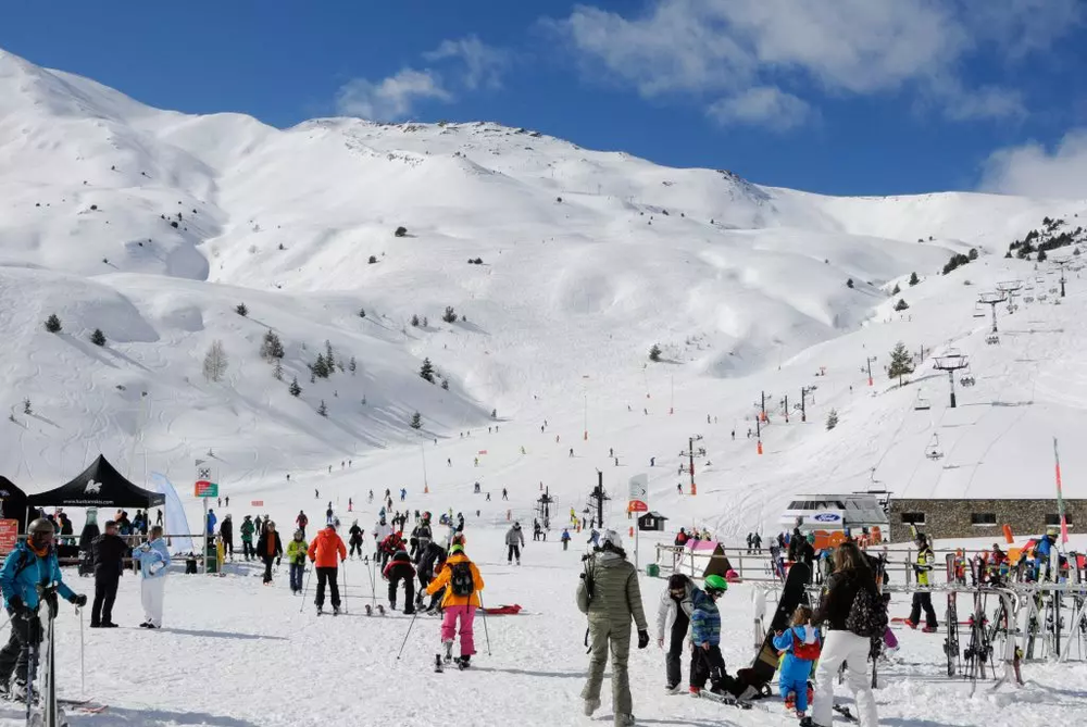 El centro de ski Cerler.