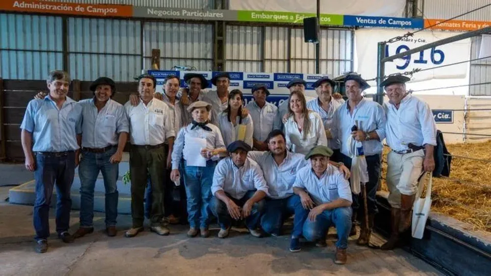 El remate estuvo bárbaro, destacaron desde Valdez y Cía.