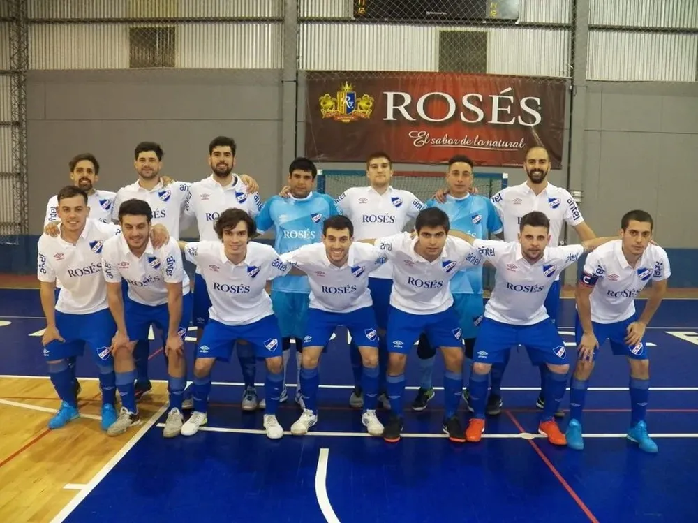 El equipo tricolor de fútbol sala, una de las apuestas albas en deportes.