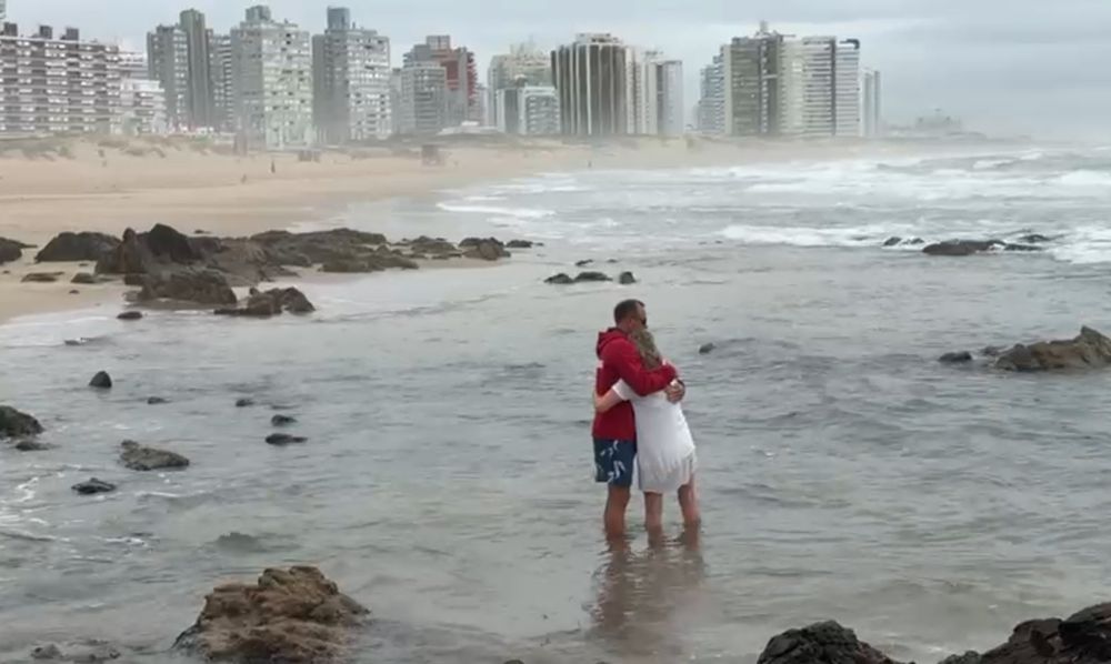 Familiares de Franco Toro tiraron sus cenizas