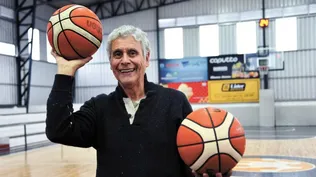 Raúl Ebers Mera, histórico basquetbolista de Uruguay y uno de los medallistas olímpicos de 1956