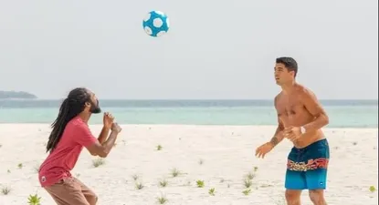 Luis Suárez de vacaciones