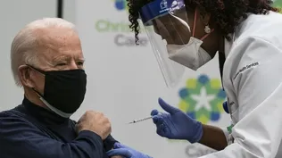 Joe Biden recibió la vacuna contra el coronavirus