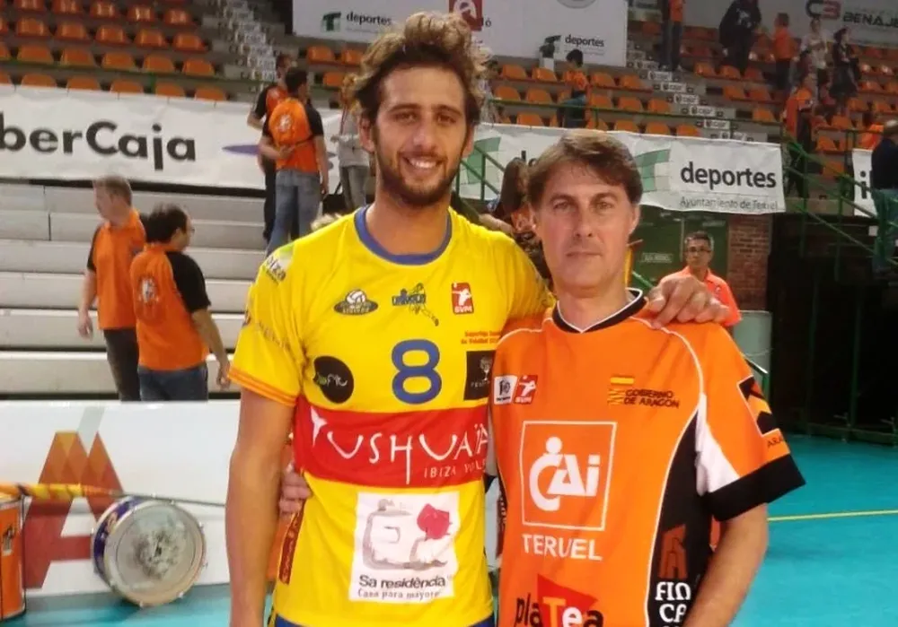Nicolás Ronchi con José Miguel Sánchez