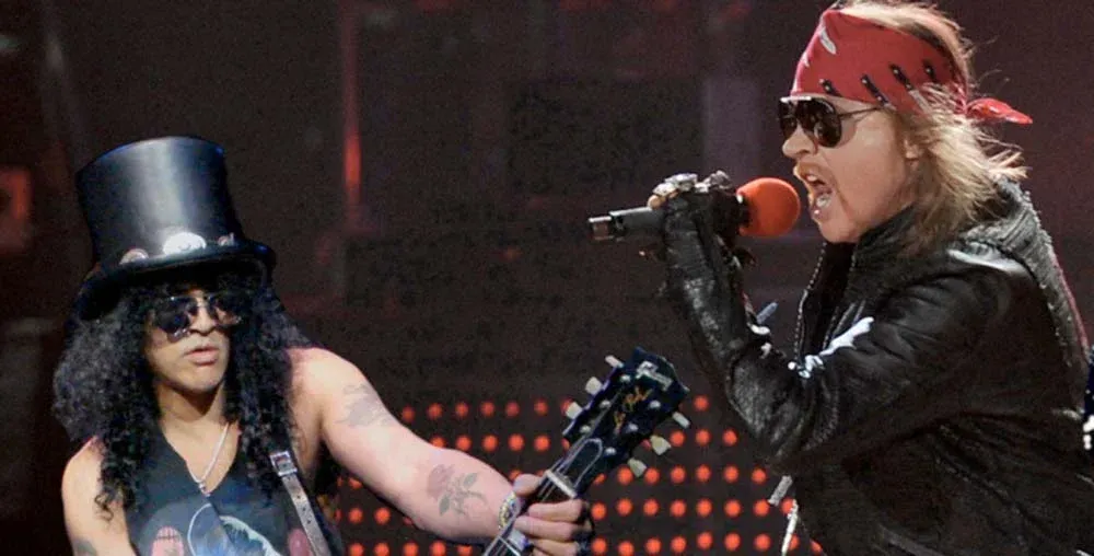 Axl Rose y Slash, este año tras la reunión de la banda