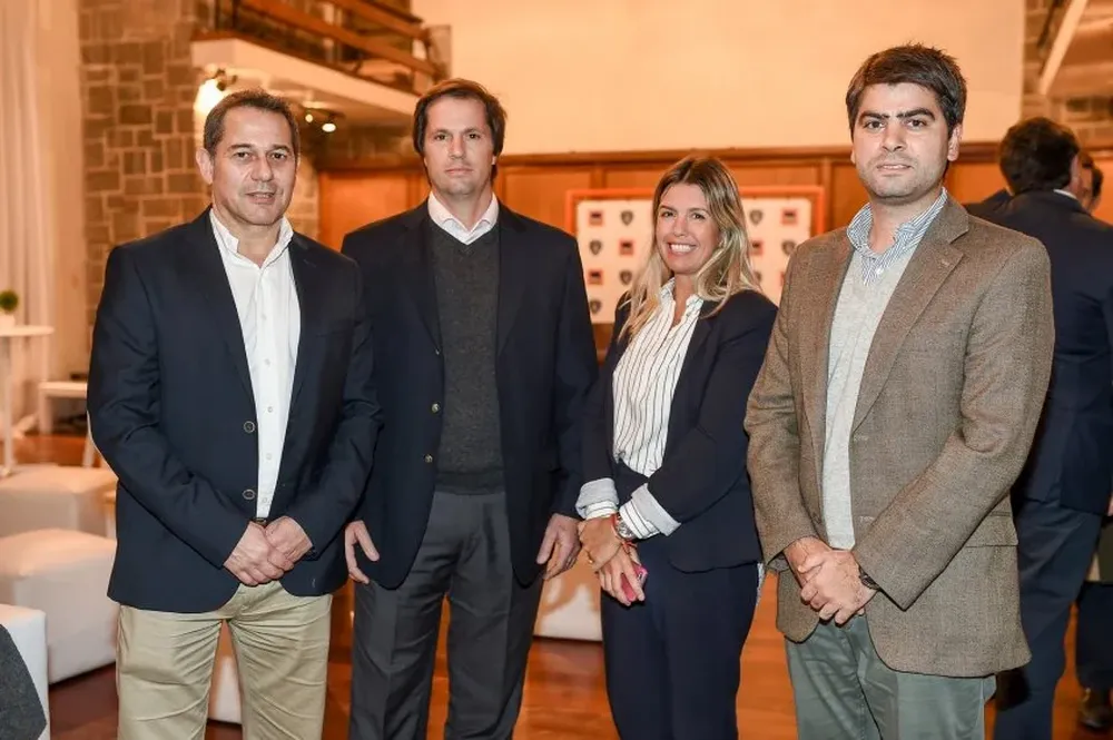 Martín Zalovich, Pablo Díaz, María Favrin y Adrián Paklayan