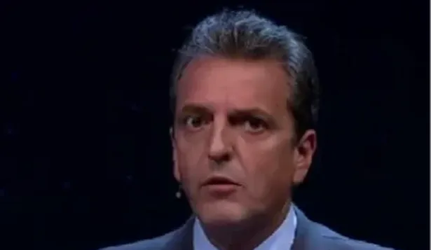 Sergio Massa en el cierre del debate presidencial de cara al balotaje