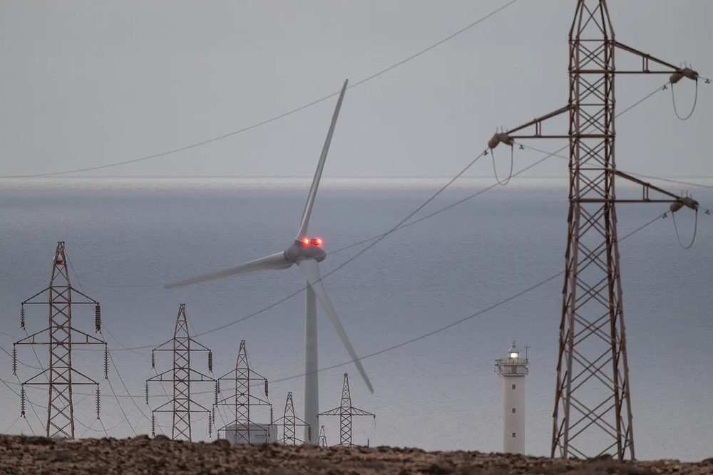 Generación de energía eólica