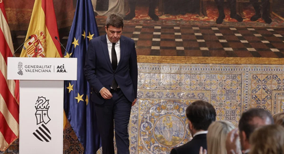 El presidente del la Generalidad valenciana Carlos Mazón.
