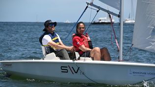 Mariana Foglia al mando del SV14