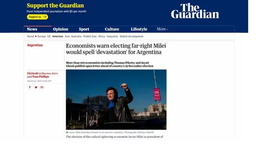 Artículo publicado este miércoles en el diario británico