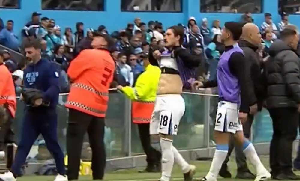 El gesto de Alfonso "Pacha" Espino a los hinchas de Racing 