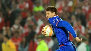 El festejo con bronca del gol de Romero