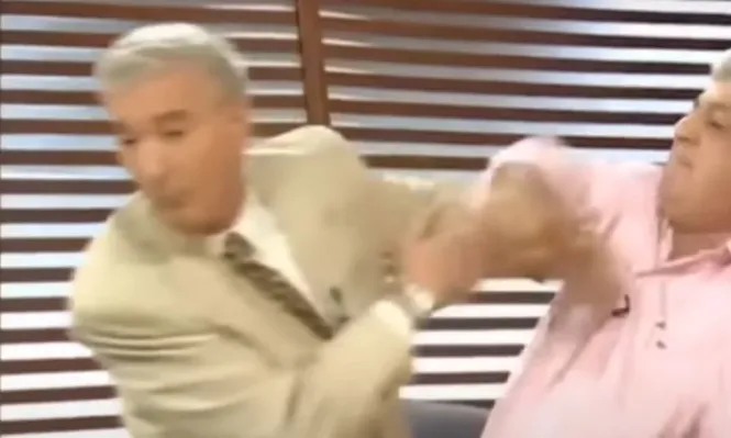 La pelea de Mauro Viale con Alberto Samid en 2002