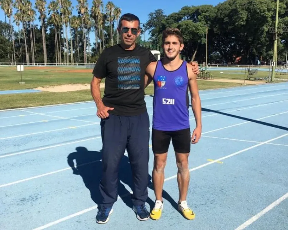 Bruno Yoset tras su 7,24