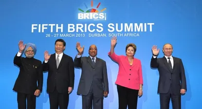 BRICS creará banco para financiar infraestructuras