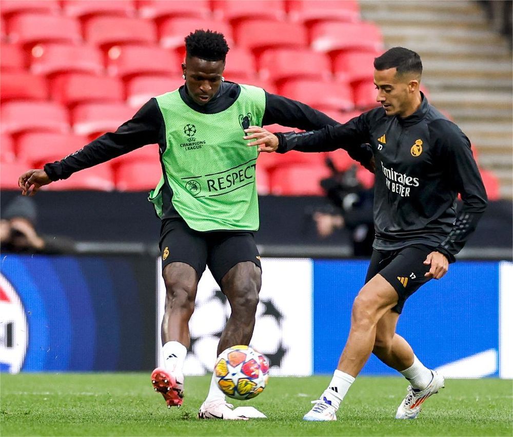 Formación confirmada para el Real Madrid.