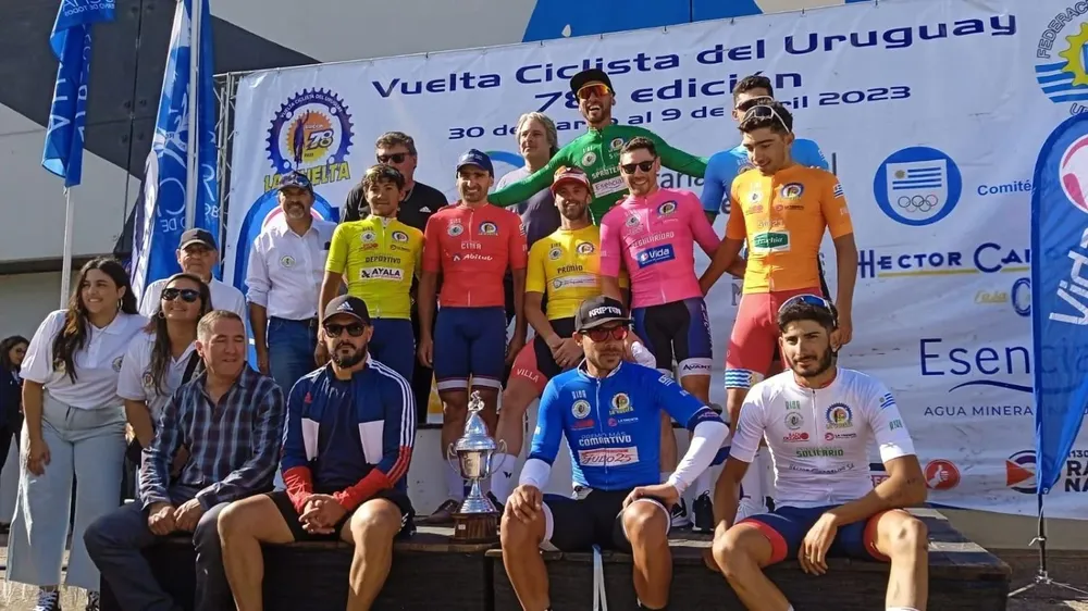 Vuelta Ciclista del Uruguay 2023: los mejores en la llegada de este viernes en Rocha