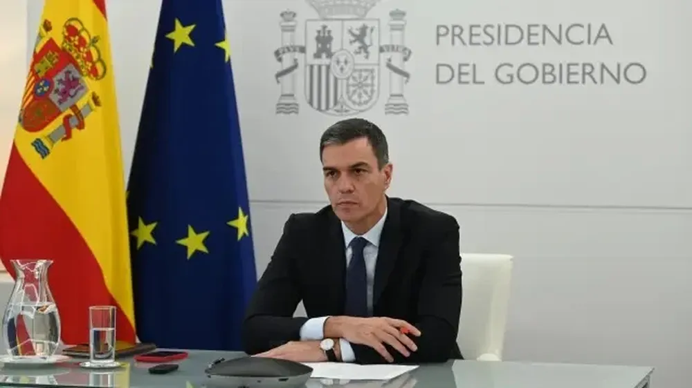 Presidente de España, Pedro Sánchez.