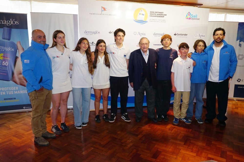 Lanzamiento del Sudamericano de Optimist en Punta del Este