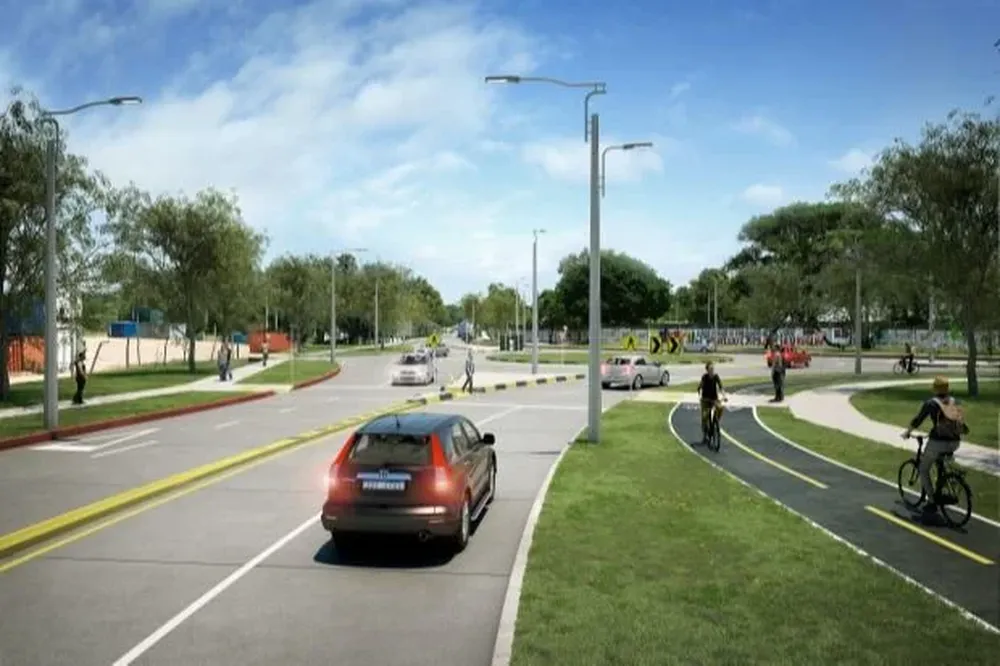 Proyecto de obras en la avenida Luis Batlle Berres