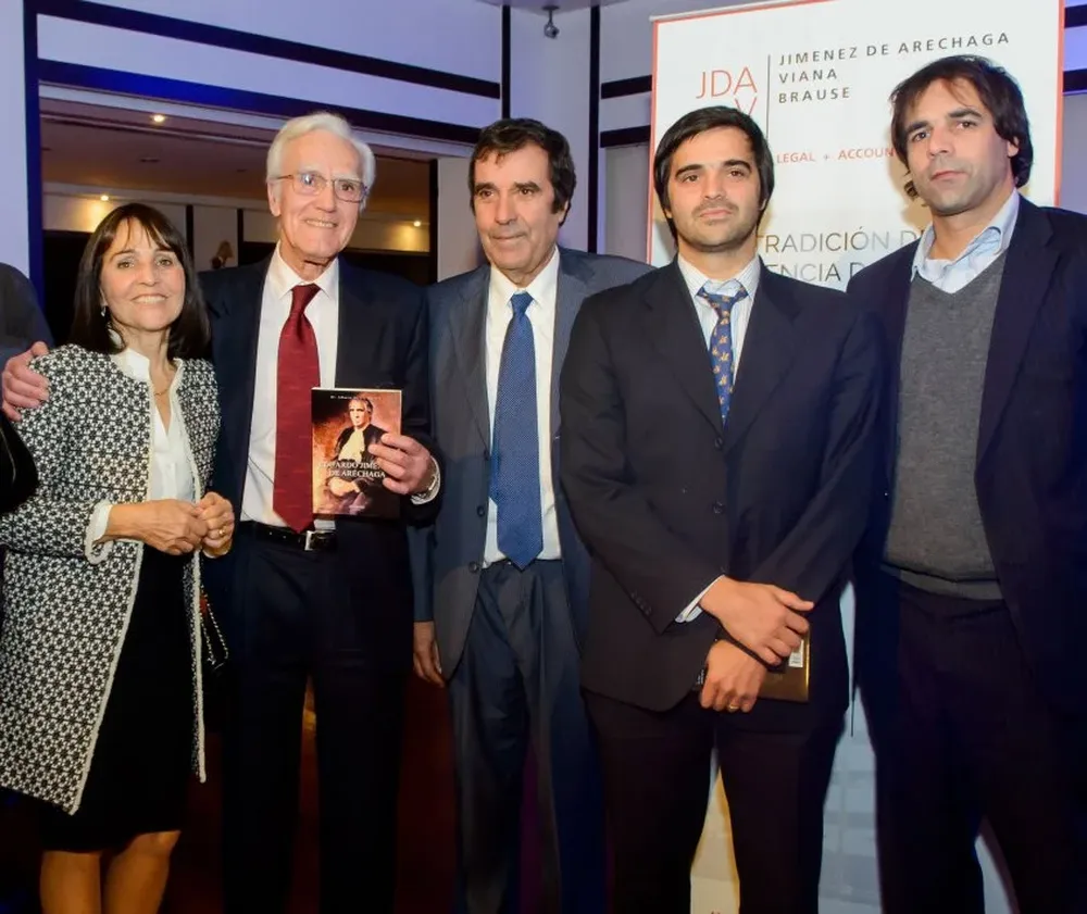 Pilar Rodríguez de Jiménez de Aréchaga, Alberto Brause Berreta, Fernando Jiménez de Aréchaga, Fernando Jiménez de Aréchaga y Nicolás Brause