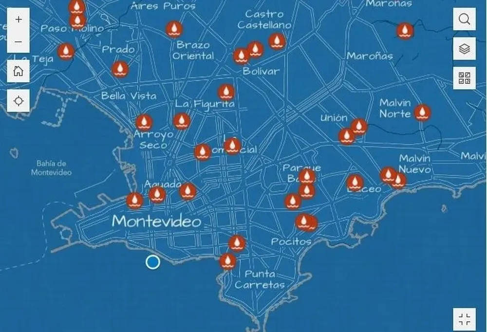 Calles con mayor riesgo de inundaciones