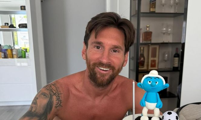 Lionel Messi celebró sus 38 años