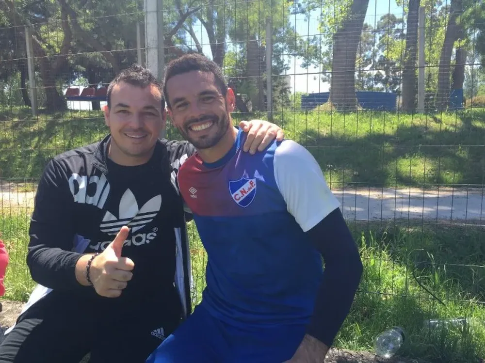 Alexis Viera y Esteban Conde.