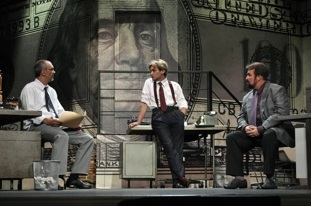 Codicia de David Mamet bajo la dirección de Sergio Pereira en Sala Verdi