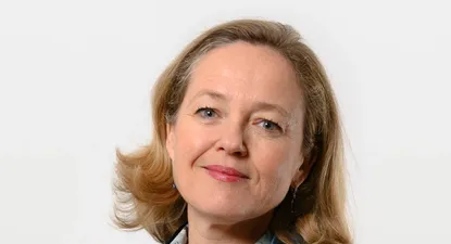 La vicepresidenta primera del Gobierno y ministra de Asuntos Económicos en funciones, Nadia Calviño.