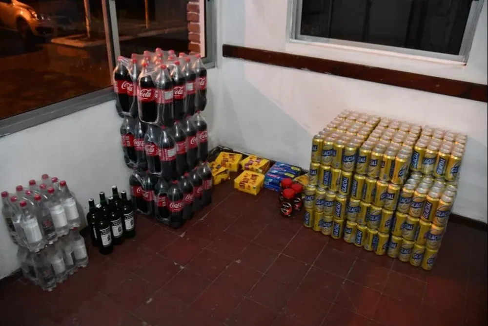 Contrabando incautado en Minas.